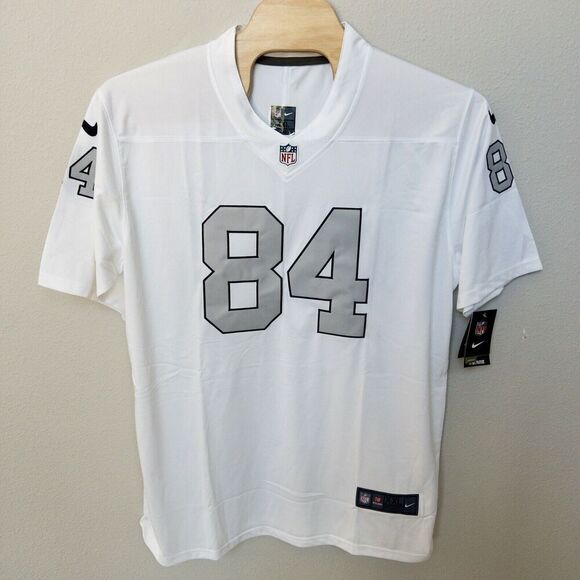 Nwt‎ Nike On Field Stitched Raiders Jersey Brittain Brown #84 Mens XXL - Picture 1 of 7